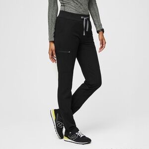 FIGS Yola Skinny Scrub Pants, Size S Petite